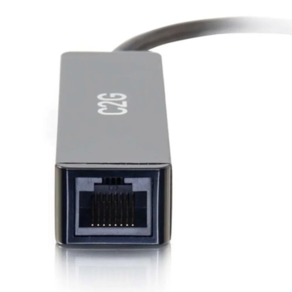 C2G USB-C to Gigabit Ethernet Network Adapter Converter NWT